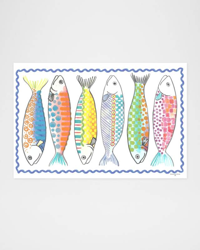 Go Fish Floor Mat, 2' x 3'